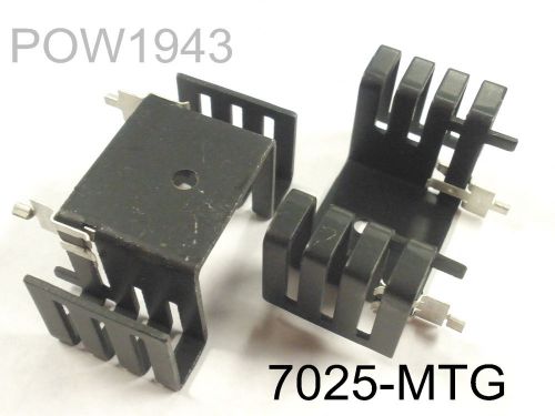 ( 8 PC. ) AAVID THERMALLOY 7025B-MTG TO-220 VERTICAL HEAT SINKS
