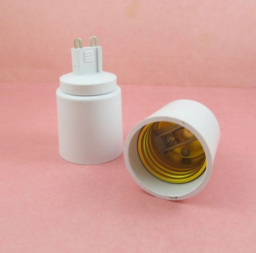 G9 to e27 socket base led halogen cfl light bulb lamp adapter converter holder for sale