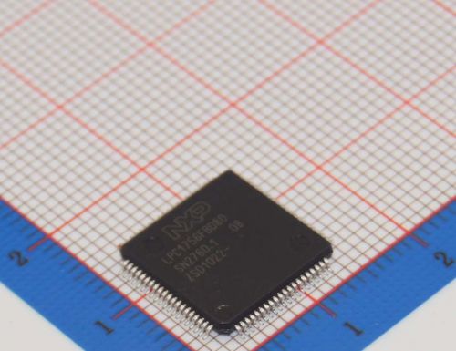 10 pcs/lot LPC1756FBD80, 32-bit ARM Cortex-M3 MCU; up to 512 kB flash