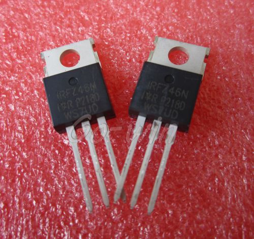 5Pcs IRFZ46N IRFZ46 TO-220 N-Channel 53A 55V Transistor MOSFET
