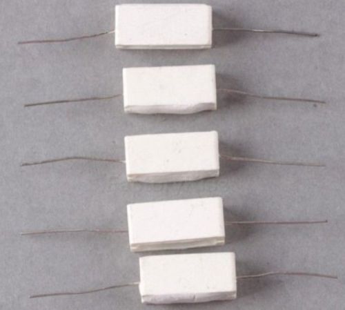 5w 100 k ohm ceramic cement resistor (5 pieces) ioz for sale