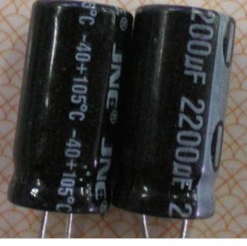 10pcs electrolytic capacitor 16 Volts 2200 UF 10*20MM