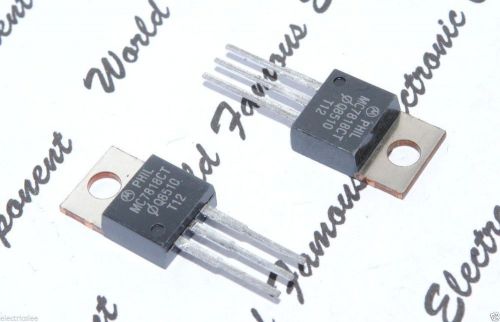 1pcs - MOTOROLA MC7818CT (MC7818/7818) Transistor / Regulator - TO-220 Genuine