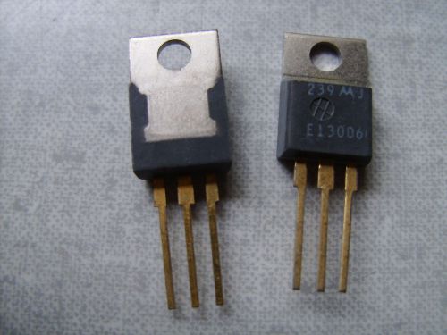 2 count MJE13006 NPN transistor, 8 amp, 300 volt , 80 watt, Motorola