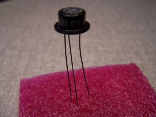 2N190 Vintage GE Black TOP HAT METAL Can Transistor