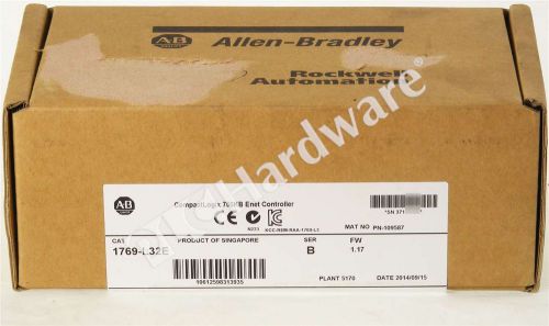 New Sealed Allen Bradley 1769-L32E /B Pkg 2014 CompactLogix EtherNet Processor