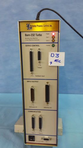 Berkeley Process Control BAM-232Turbo  2 Axis  Machine Controller with Options