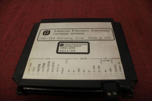 American Precision Industries CMD-260 Microstep Drive Used