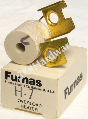New furnas h7 thermal overload heater element  0.67-0.73a, qty for sale