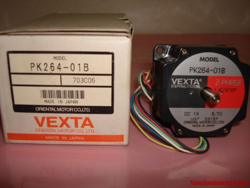 Vexta oriental motor pk264-01b stepping motor 2 phase - 1a 5.7v - 1.8?/step for sale