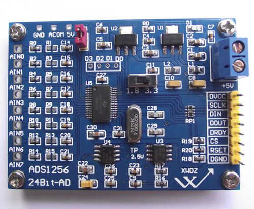 ADS1256 24Bit ADC AD module Precision ADC data acquisition card collection