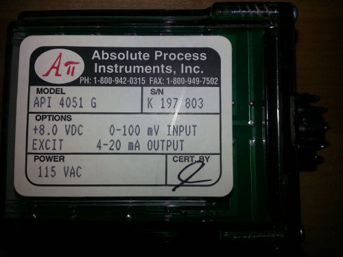 API 4051 G strain gauge to DC transmitter