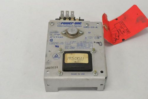 Power-one ha15-0.9-a rectifier power supply international 12-15v-dc 0.9a b228592 for sale