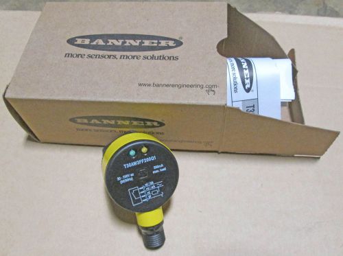 Banner sensor T30AW3FF200Q1 New in box lot of 2