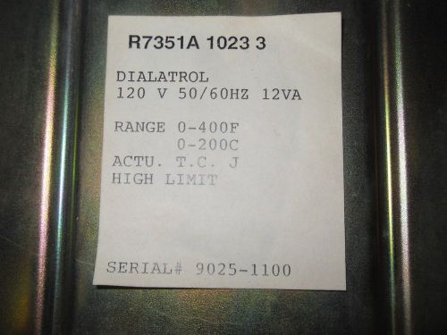 (x10) 1 used honeywell r7351a 1023 3 dialtrol temperature control for sale
