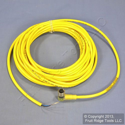 Woodhead Micro-Change 10M 3-Pole Female 90° 22/3 AWG PVC Cord 300V 8030N1D01M100