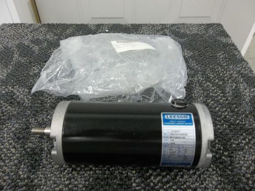 Leeson direct current dc permanent magnet motor cm31d14nz2b 120v 1400 rpm new for sale