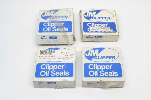 Lot 4 jm clipper 0225-10251 h1/l5 2-7/8 x 2-3/16 x 5/16in oil seal b385342 for sale