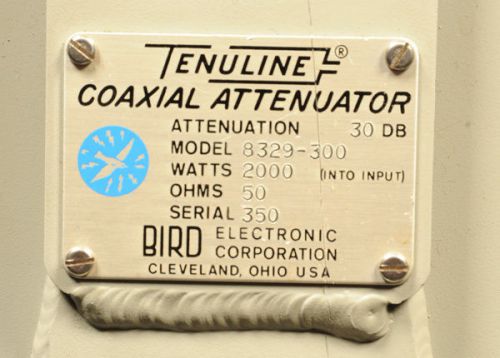 Bird 8329-300 attenuator