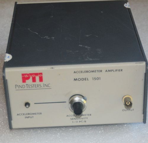 Pind PTI 1501 Accelerometer Amplifier