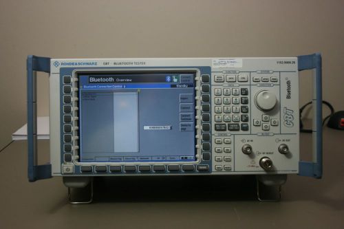 Rohde Schwarz CBT Bluetooth Tester with B55/K55 EDR option, Calibrated, Warranty