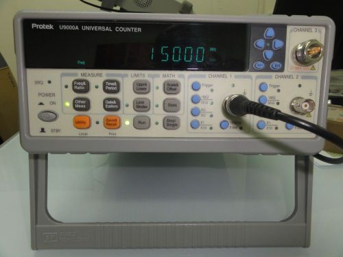 Protek U9000A Frequency / Universal Counter up to 9GHz, 1M ohm and 50 ohm inputs