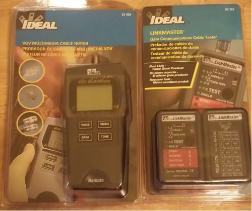 Ideal VDV multimedia &amp; LinkMaster cable tester