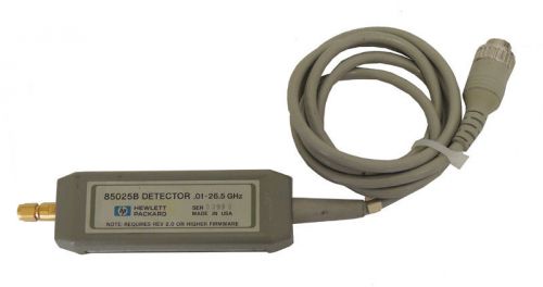 Hp agilent 85025b rf microwave ac/dc signal detector 10 mhz to 26.5 ghz/warranty for sale
