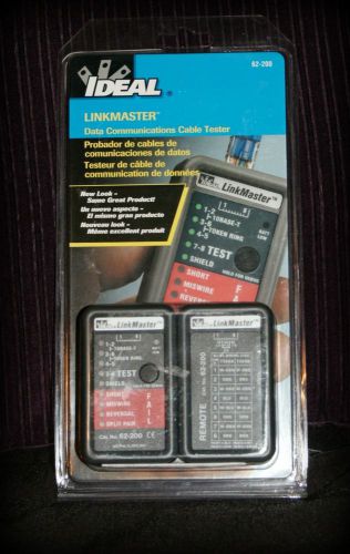 IDEAL LINKMASTER DATA COMMUNICATIONS CABLE TESTER