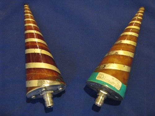 Conical logarithmic spiral antennas log-spiral ice cream cone antenna uwb for sale