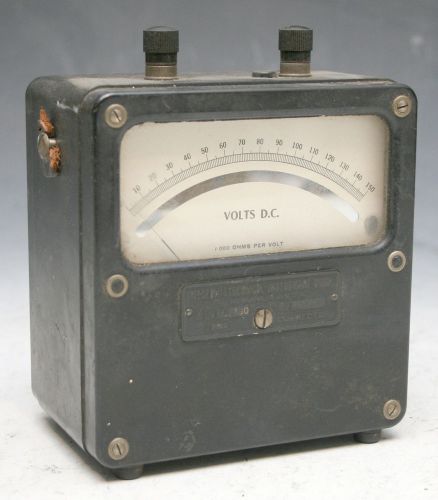 Western Electrical Instrument Corp. Model 430 Volts DC Meter