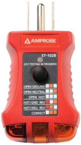 Amprobe st-102b socket tester w/ gfci for sale