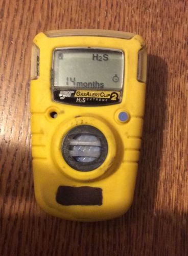 H2s monitor/ meter gas alert clip for sale