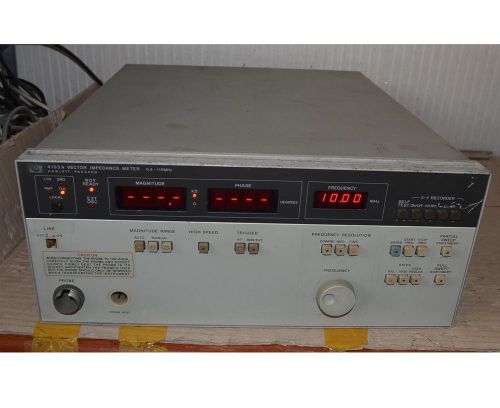 HP 4193A Vector Impedance Meter 0.4-110Mhz