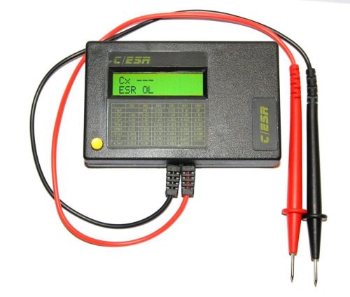 Capacitor esr tester, low ohms meter ( resistance meter test in circuit ) for sale