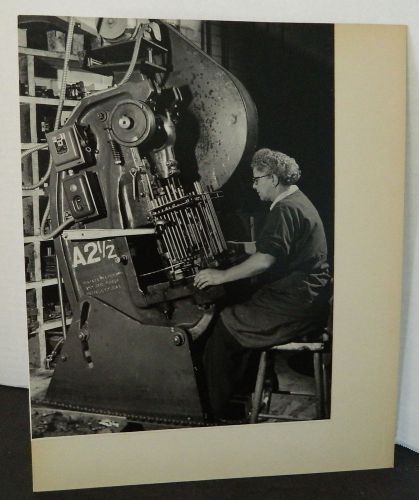 1950&#039;s Phaostron Co. Occupational Photograph Female Factory  Machine Operators