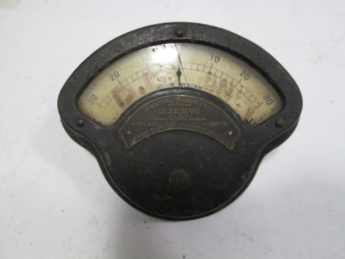 Vintage Weston Ammeter