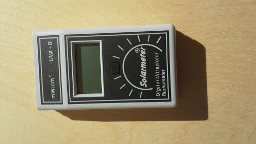 SOLARMETER Model 5.0 Digital UV Meter UVA+B  Radiometer