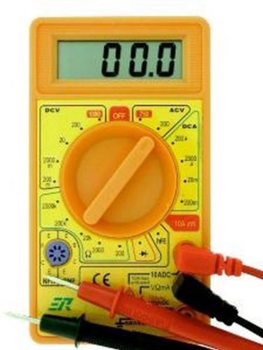 Digital multimeter and buzzer dt-830b compact design for sale