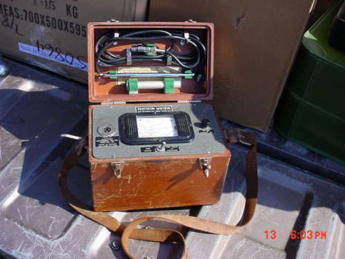 Vintage hastings instrument air meter agitair in box for sale