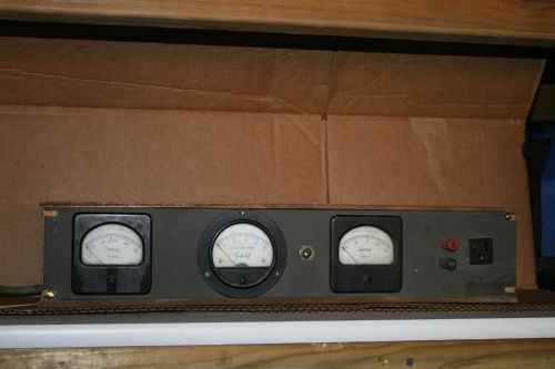 Vintage Simpson and Triplett gauges in box for testing model 57 and 331-s gauges