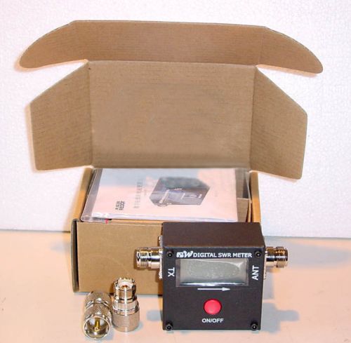 REDOT 1050A Mini Digital VHF UHF UV SWR Power Meter for Yaesu FT 120W 1.00~19.9
