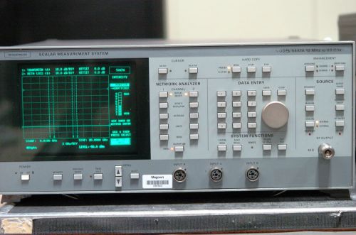 Anritsu / wiltron 5447a scalar measurement system 10 mhz to 20 ghz for sale