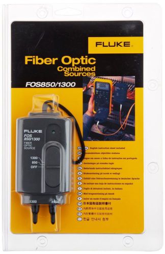 Fluke fos-850/1300 fiber optic light source fiber optic meter for sale