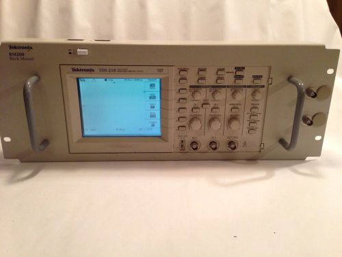 Tektronix TDS 210 TDS210 rackmounted digital oscilloscope, 60 MHz, 2-channel