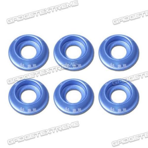Tarot M2.5 Metal Gasket Washer Blue 6-Pack TL2904-02 e