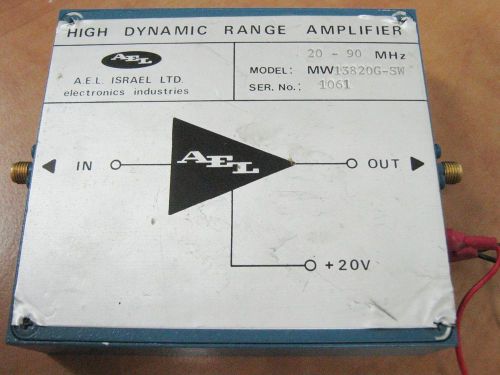 HF VHF Power Amplifier 20-90 MHz RF 1W Radio