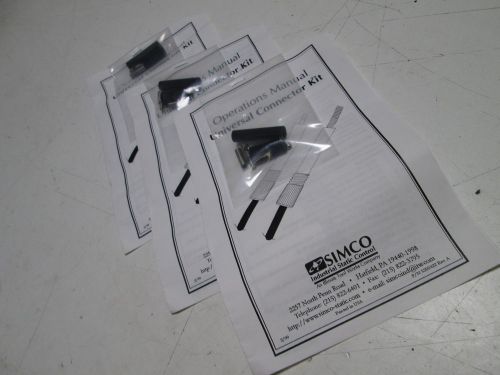 LOT OF 3 SIMCO UNIVERSAL CONNECTOR *NEW OUT OF BOX*