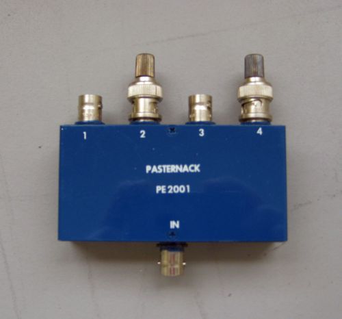 Pasternack PE2001 50 Ohm 4 Way BNC Power Divider