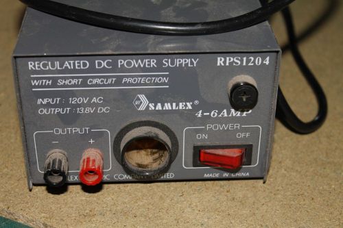 SAMLEX POWER/VOLTAGE  CONVERTER  4-6 amp  120v